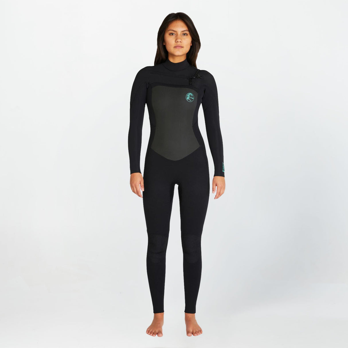 Womens Focus Chest Zip 3/2Mm Steamer