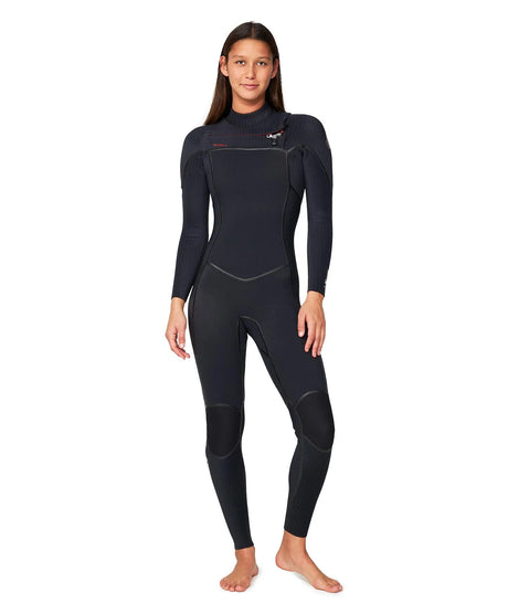 Women's HyperFire X 3/2mm Steamer Chest Zip Wetsuit