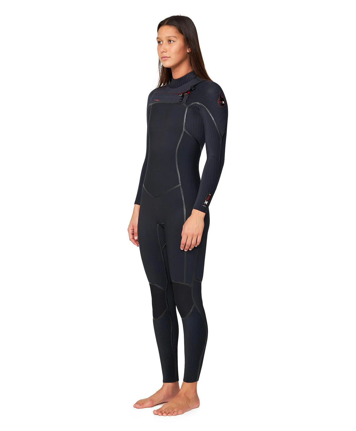 Women's HyperFire X 3/2mm Steamer Chest Zip Wetsuit