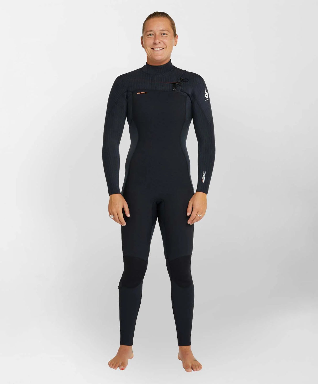 Women's HyperFire 4/3mm Steamer Chest Zip Wetsuit