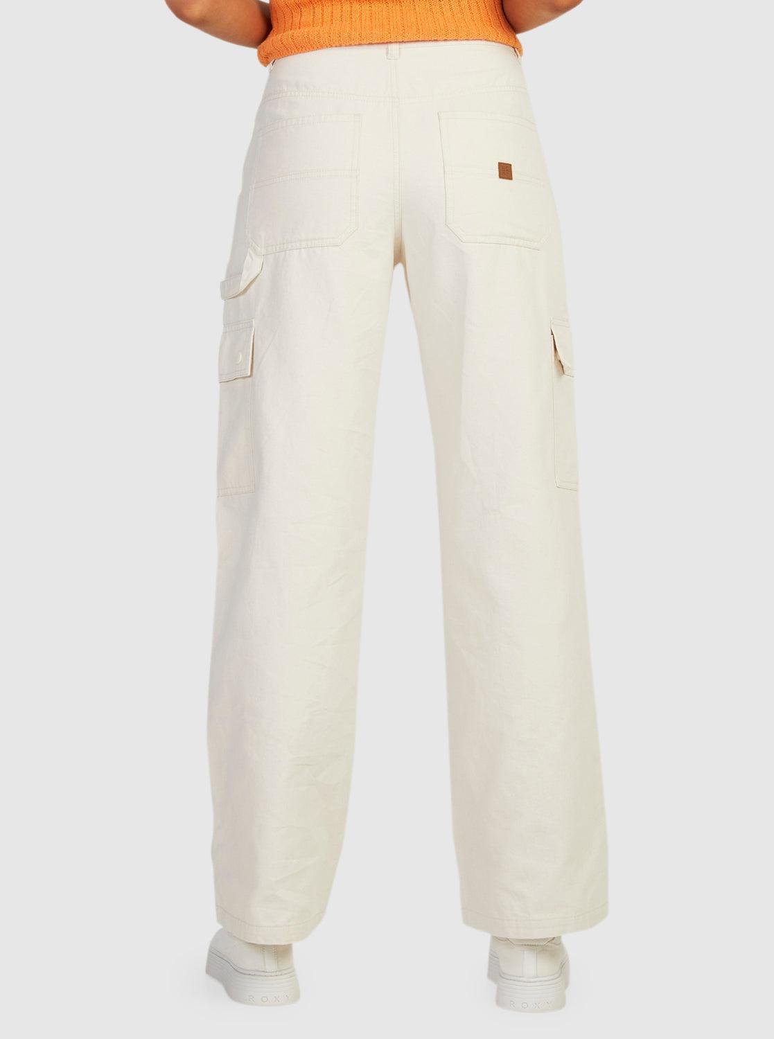 Womens Lefty Cargo Trousers - Beachin Surf