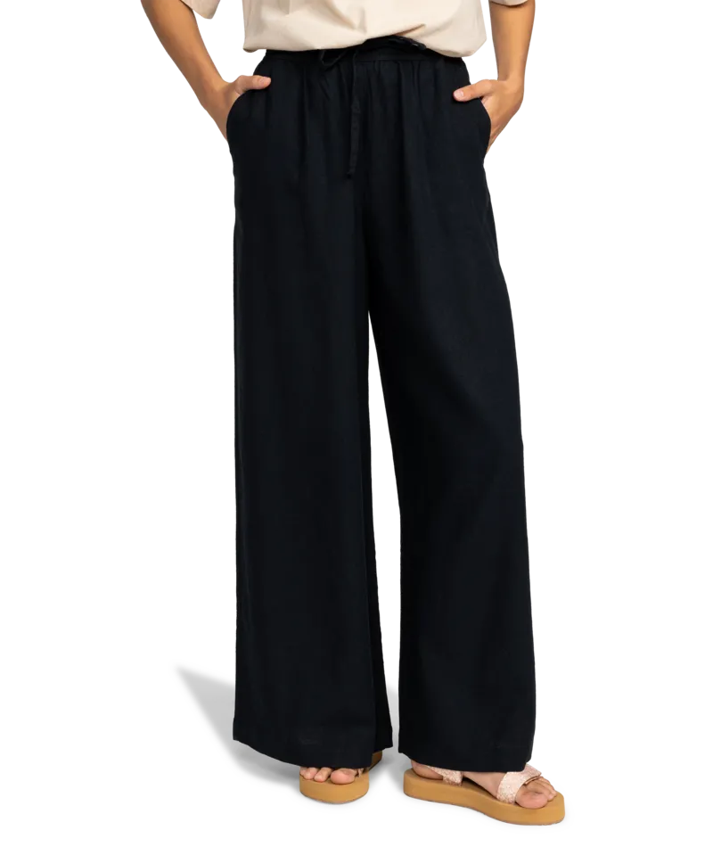 Womens Lekeitio Break Elasticated Waist Trousers - Beachin Surf