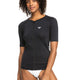 Womens New Essentials Short Sleeve Zip-Up Rash Vest - Beachin Surf