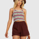 Womens Sailing Flow Knitted Vest Top - Beachin Surf