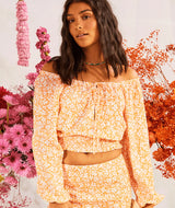 Womens Shelly Beach Again Midi Skirt - Beachin Surf
