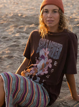 Womens Sweet Janis Oversized T-Shirt - Beachin Surf
