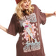 Womens Sweet Janis Oversized T-Shirt - Beachin Surf