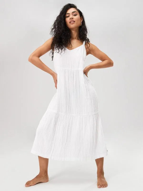 Womens Waiting Line Midi Dress - Beachin Surf