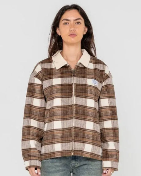 Worldwide Mid Weight Zip Through Jacket - Beachin Surf