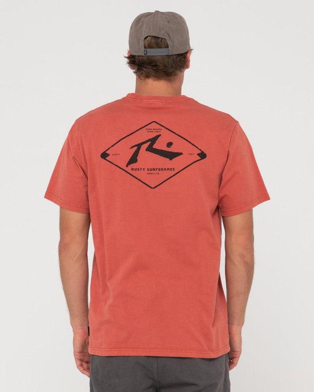 Wull Wolume Short Sleeve Graphic Tee | RUSTY | Beachin Surf