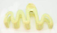 YELLOW WAVY HAIRCLIP - Beachin Surf