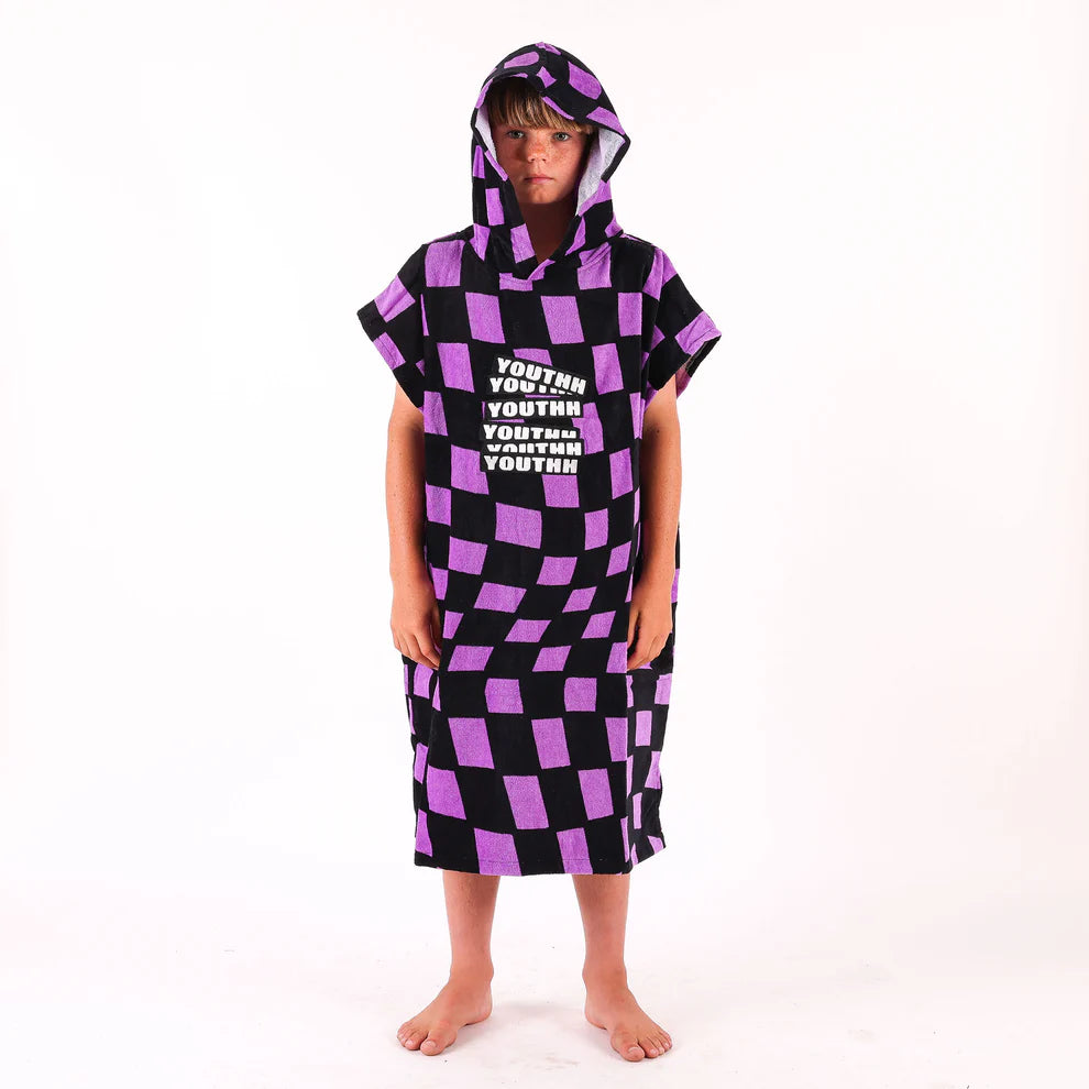 Youthh Check Warp Towel - Beachin Surf