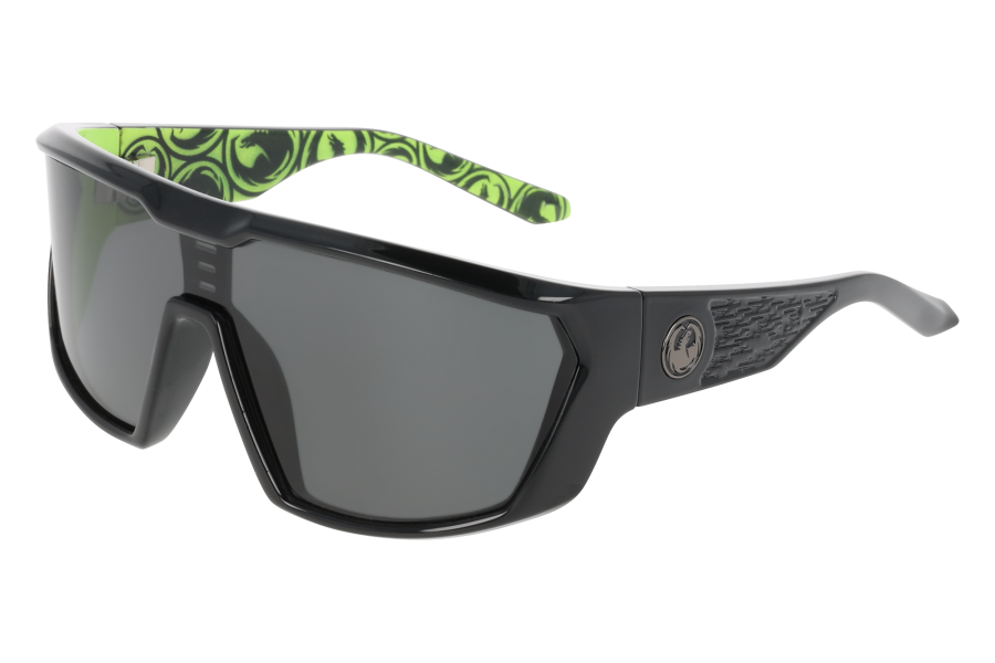 Dragon Chasm - Black Icon Green w/ LUMALENS Smoke