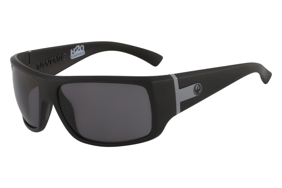 Vantage Matte Black H2O W/ Lumalens Smoke Polarised