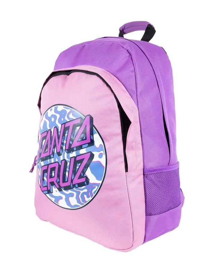 Zebra Marble Dot Santa Cruz Girls Backpack - Beachin Surf