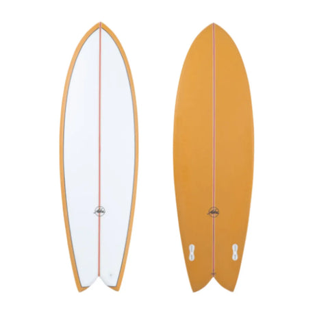 Aloha Keel Twin Fish - Beachin Surf