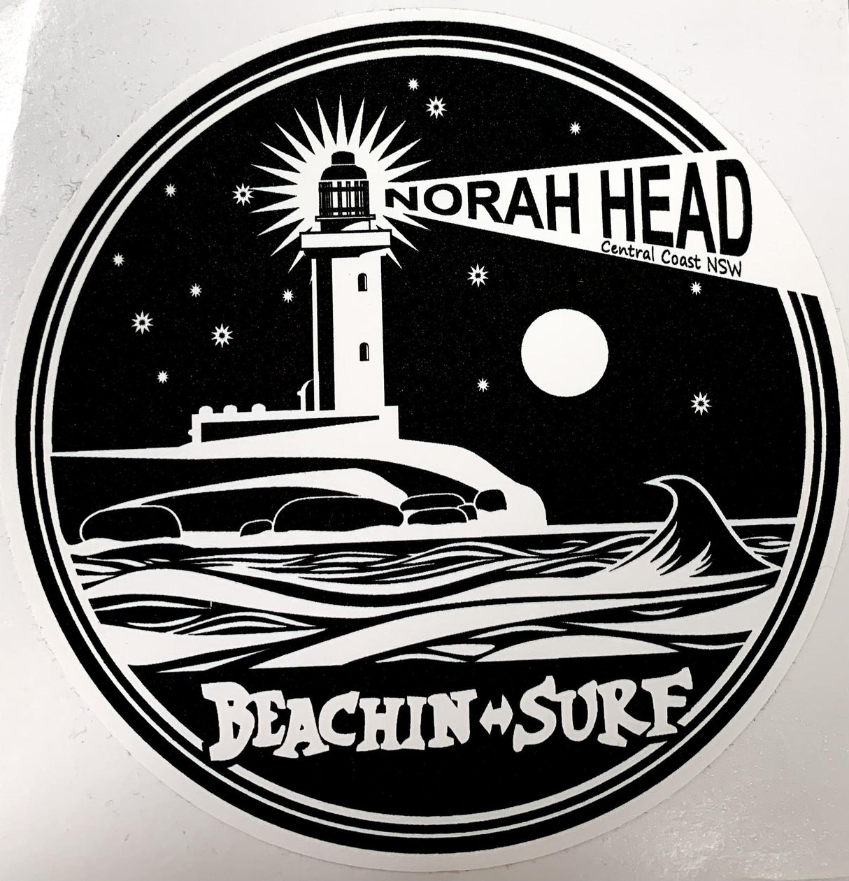 Beachin Surf Light House Sticker | BEACHIN SURF | Beachin Surf