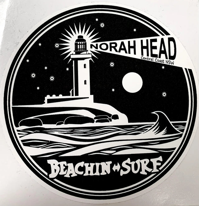 Beachin Surf Light House Sticker - Beachin Surf