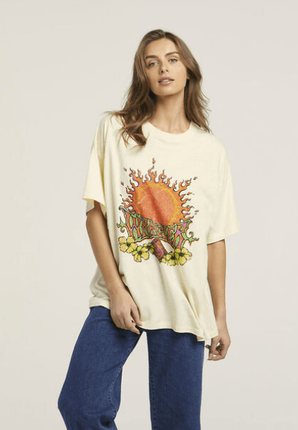 BLAZIN HEMP TEE | WRANGLER | Beachin Surf