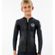 Boys Dawn Patrol Long Sleeve 1.5Mm Front Zip Wetsuit Jacket - Beachin Surf