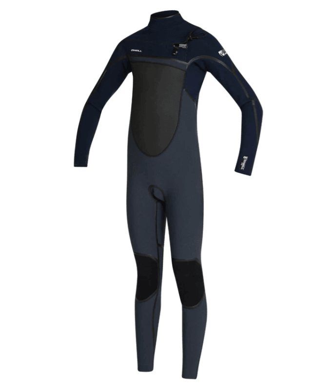 Boys Psycho Tech 3/2mm Steamer Chest Zip Wetsuit - Gunmetal | O'NEILL | Beachin Surf