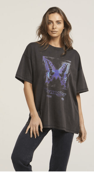 BUTTERFLY EFFECT TEE | WRANGLER | Beachin Surf