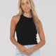Charis Ribbed Tank - Beachin Surf