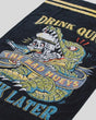 DRINK QUICK THINK LATER SURF TOWEL | THE MAD HUEYS | Beachin Surf