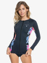 Fashion Long Sleeve Full-Zip Rash Vest - Beachin Surf