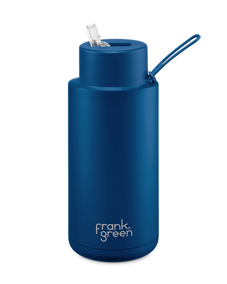 FRANK GREEN - 34oz/1000ml Reusable Bottle (straw) | FRANK GREEN | Beachin Surf