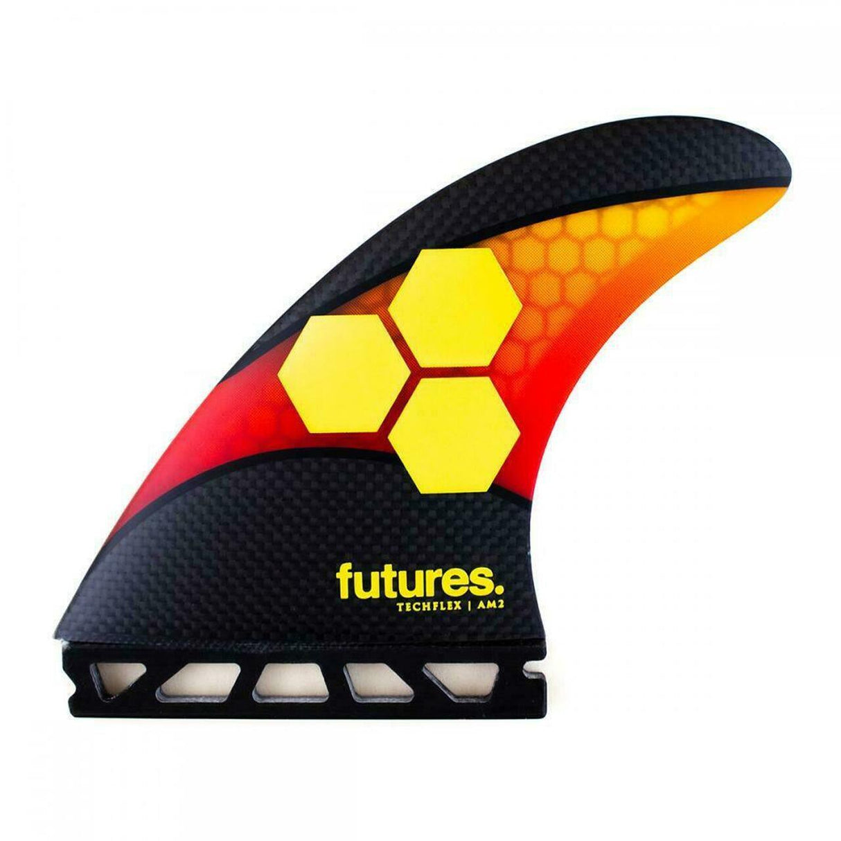 Futures AM2 Tech Flex Five Set - Black Orange | FUTURE FIN SYSTEM | Beachin Surf
