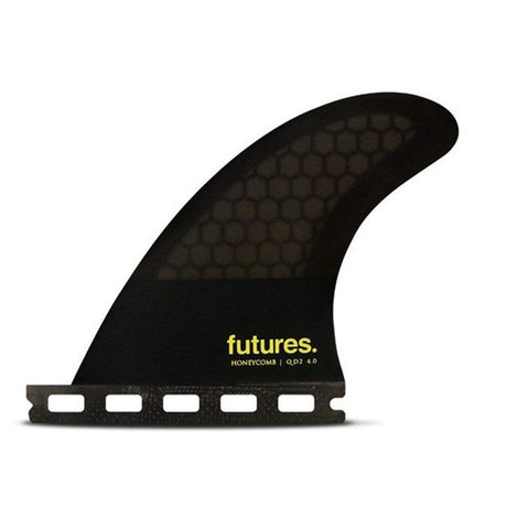 Futures QD2 4.00 Alpha Series HC Carbon Quad Rear | FUTURE FIN SYSTEM | Beachin Surf