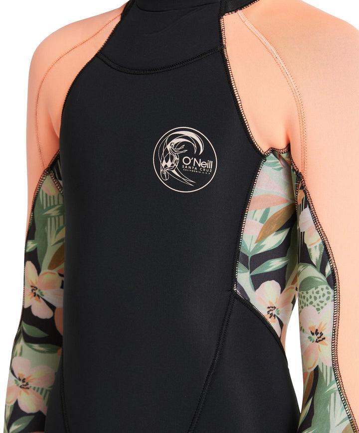 Girl's Bahia 3/2mm Steamer Back Zip Wetsuit - Beachin Surf