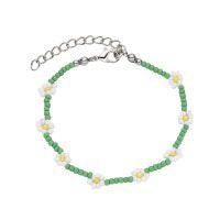 Green Daisy Chain Anklet | CLASSIC 77 | Beachin Surf