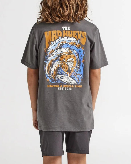 Having A Swell Time Youth Ss Tee - Beachin Surf