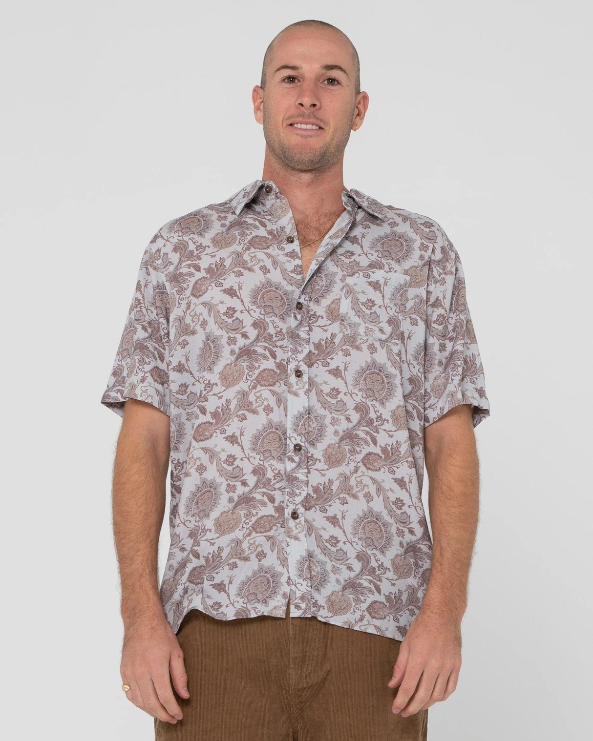 Hazed Short Sleeve Shirt | RUSTY | Beachin Surf