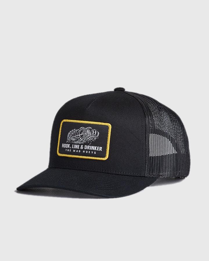 Hook Line Twill Trucker | THE MAD HUEYS | Beachin Surf