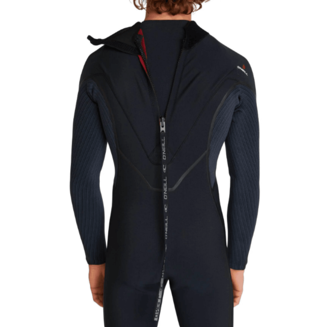 Hyperfreak Fire 3/2mm Steamer Back Zip Wetsuit - Black | O'NEILL | Beachin Surf