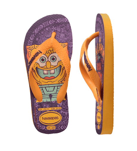 Kids Top Spongebob Orange Citrus  Kids | BILLABONG | Beachin Surf