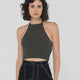 Laura Halter Crop Knit - Beachin Surf