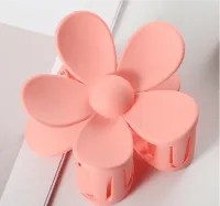 Matte Pink Daisy Hair Clip - Beachin Surf