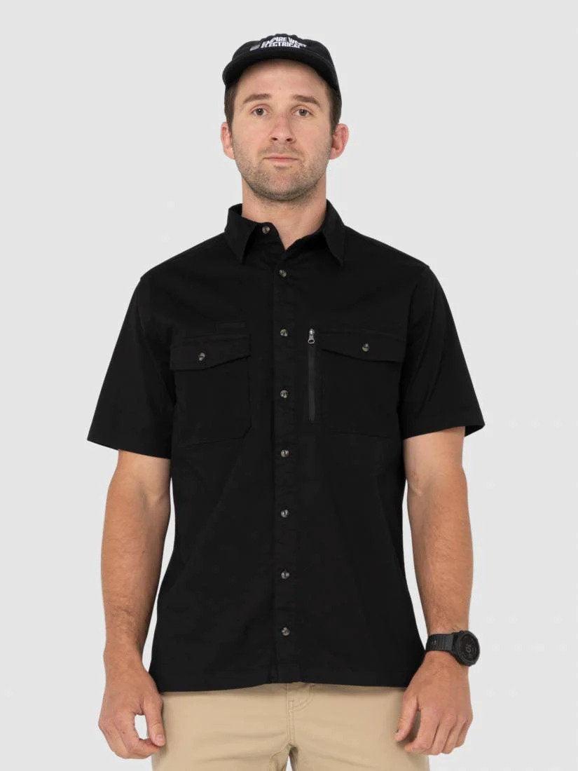 Pressure Short Sleeve Shirt | RUSTY | Beachin Surf