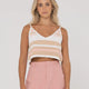 Sandbar Knitted Crop Top - Beachin Surf