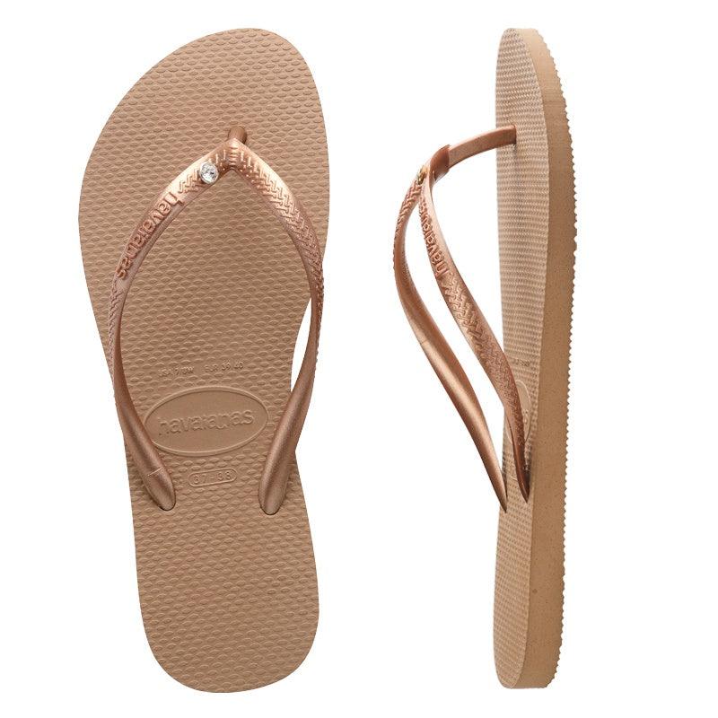 SLIM CRYSTAL GOLD | HAVAIANAS | Beachin Surf