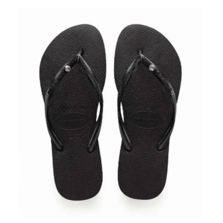 Slim Swarovski Crystal Thongs - Beachin Surf