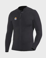 Solid Sets 2Mm Front Zip Jacket - Beachin Surf