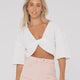 Somewhere Twisted Reversible Top - Beachin Surf
