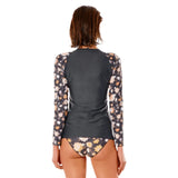 Sunset Waves Long Sleeve Rash Vest - Beachin Surf