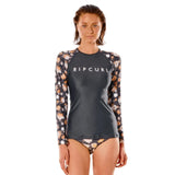 Sunset Waves Long Sleeve Rash Vest - Beachin Surf