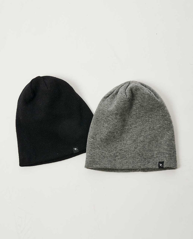 T-STREET SKULL BEANIE - 2PK | RIP CURL | Beachin Surf